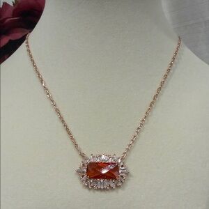 2/$35.00 JANUARY NECKLACE ROSE GOLD - STUNNING